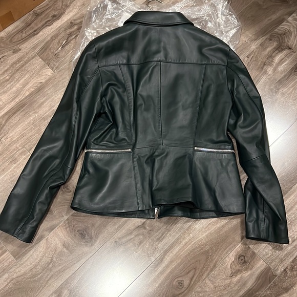🔥🔥BOSS Salomea Leather Jacket - Picture 14 of 16